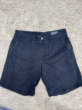 Bonobos Men's Navy Flat-Front Casual Shorts